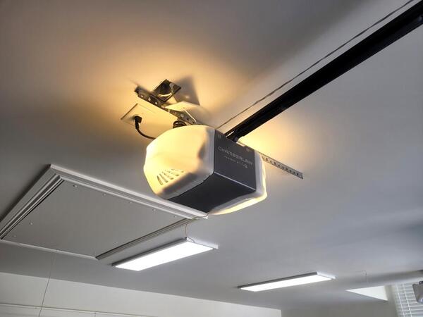 Garage door opener installation in Cambridge, Ontario by Discount Garage Doors